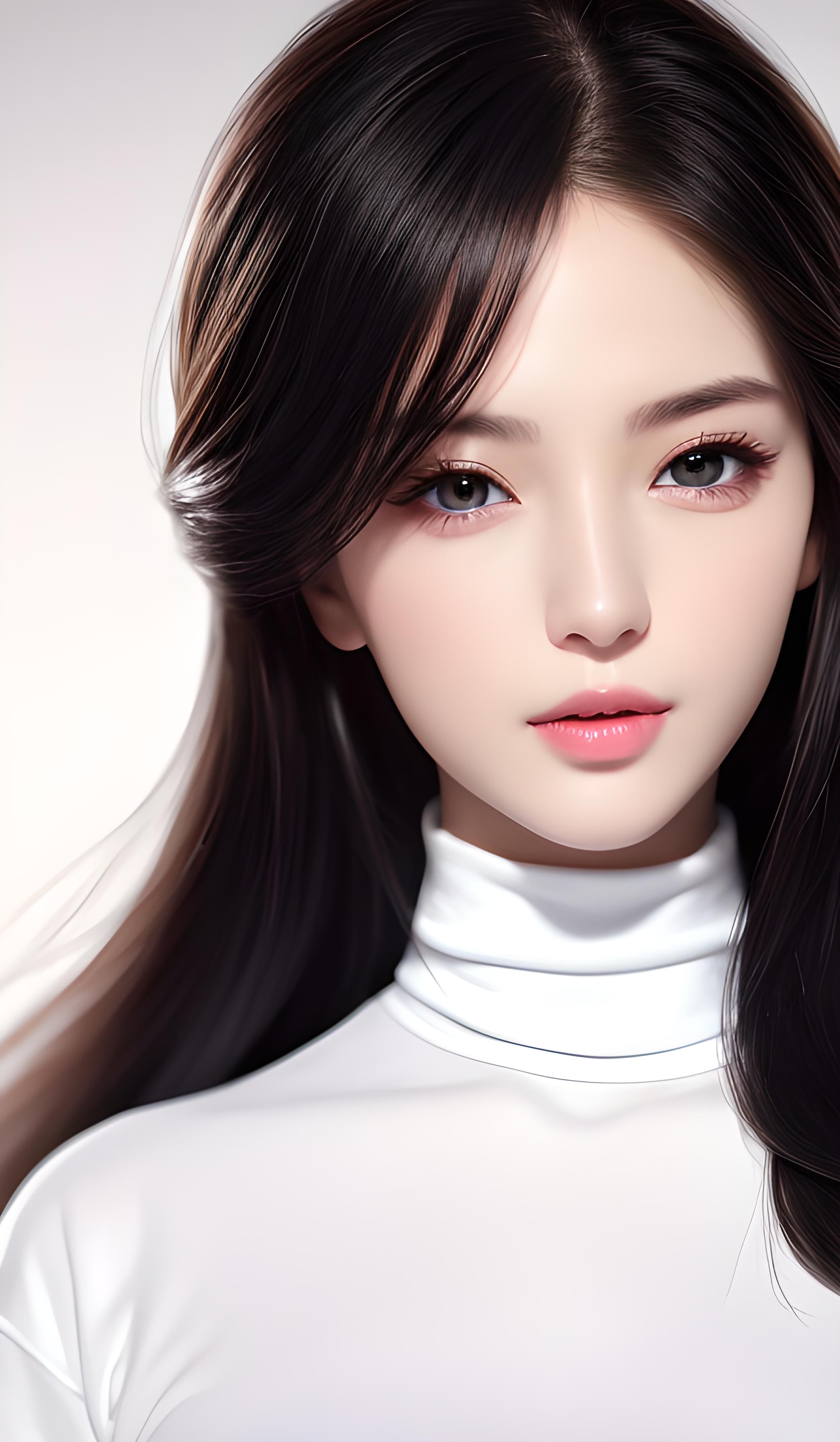 美女头像真人头像高冷_美女照片