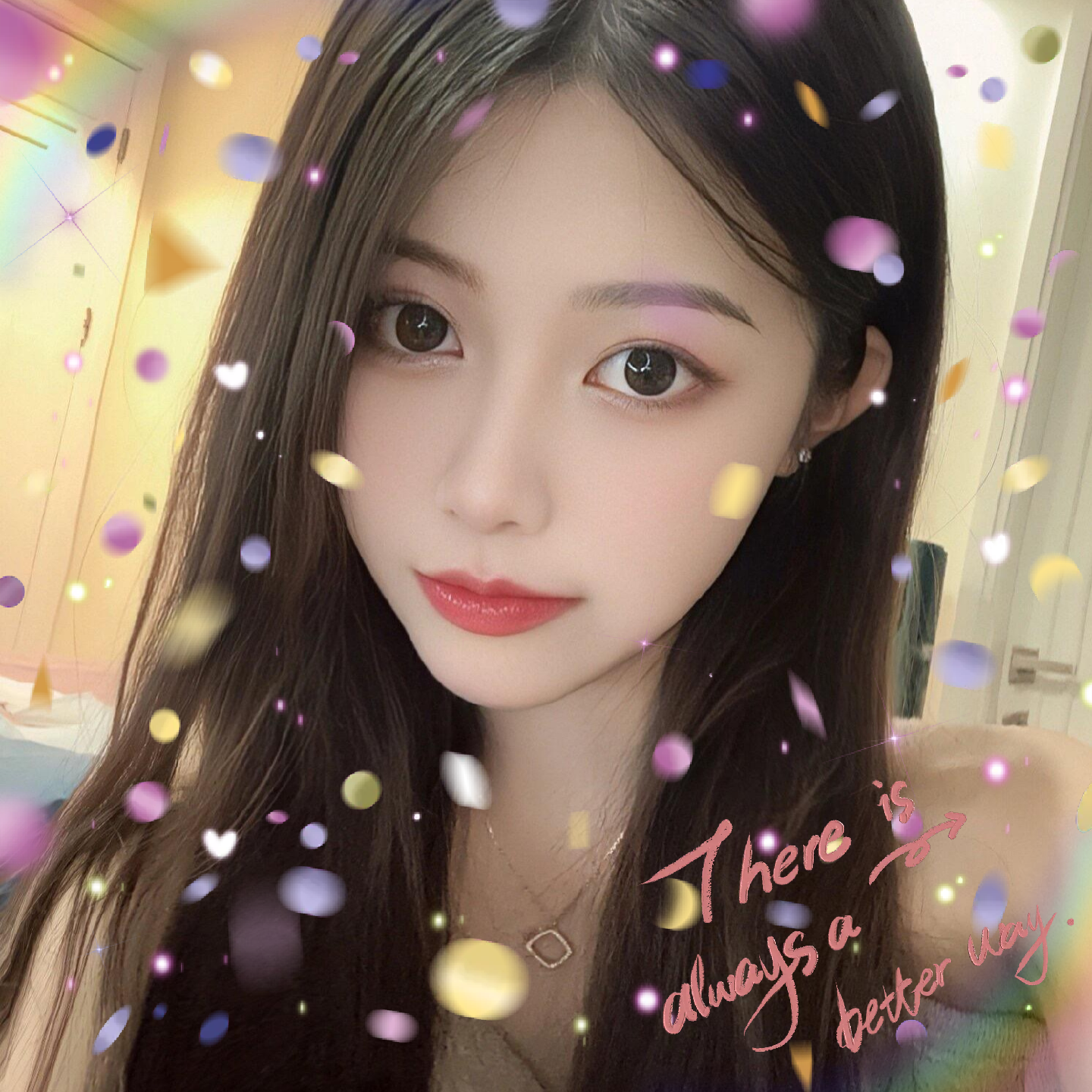 美女图片微信头像侧脸_美女照片