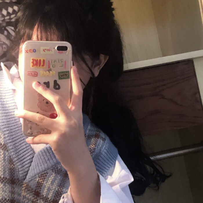 美女照片手机挡脸头像_美女照片大全壁纸高清