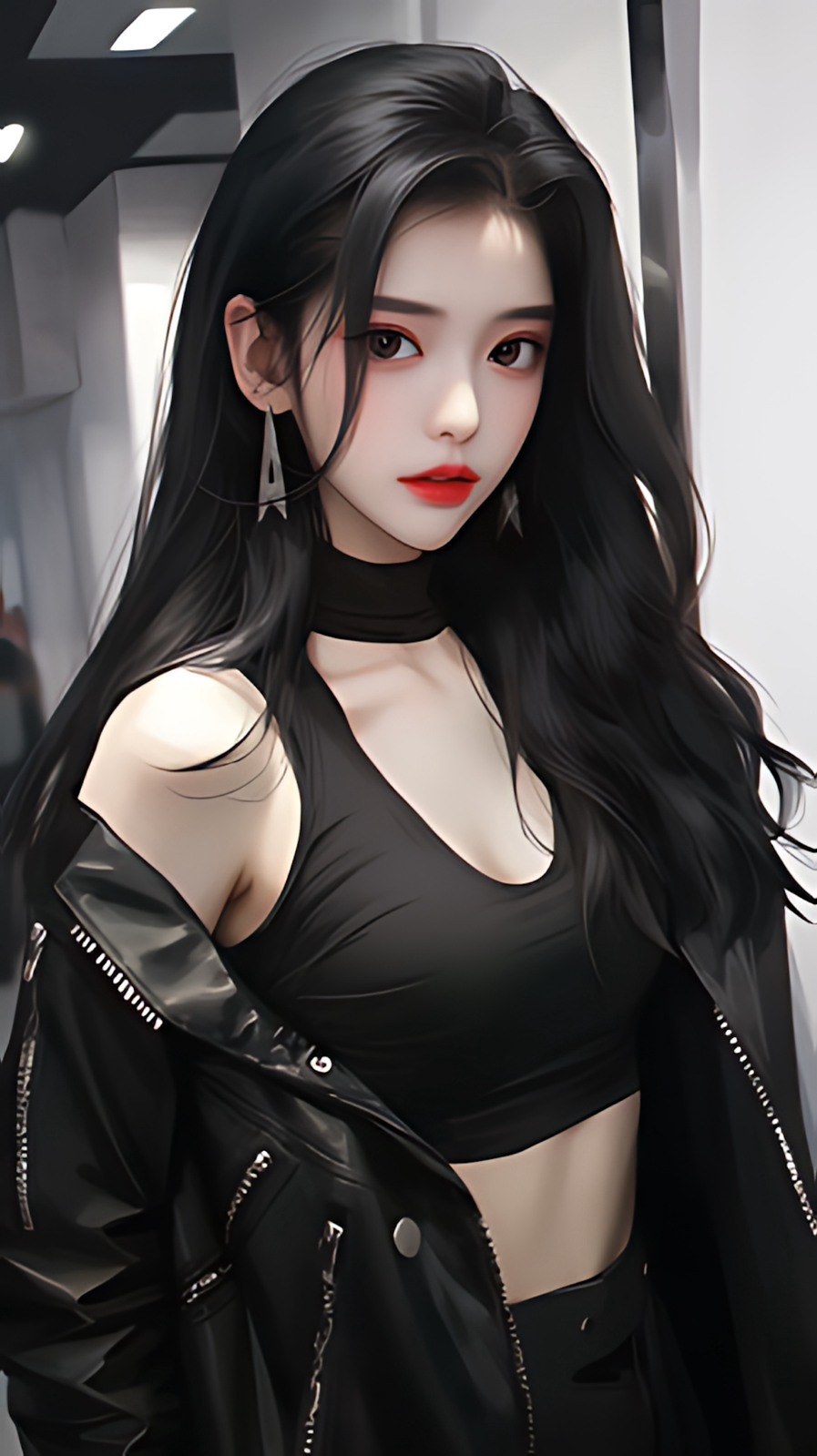 美女头像真人背影_美女头像真人