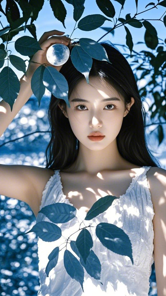 三八妇女节双重曝光女性剪影背景_美女头像真人头像