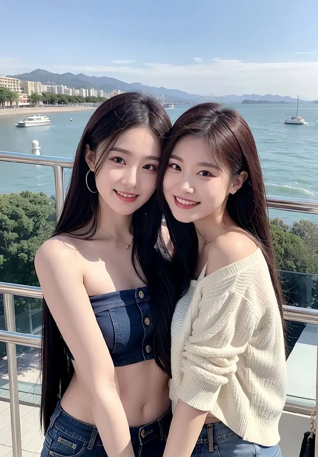 清新少女模拟原相机海报多图框晒照_美女壁纸锁屏