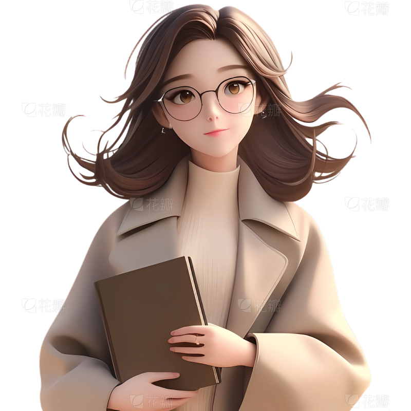 金融基金个人形象宣传业务介绍社交名片朋友圈封面套装_美女头像甜美头像