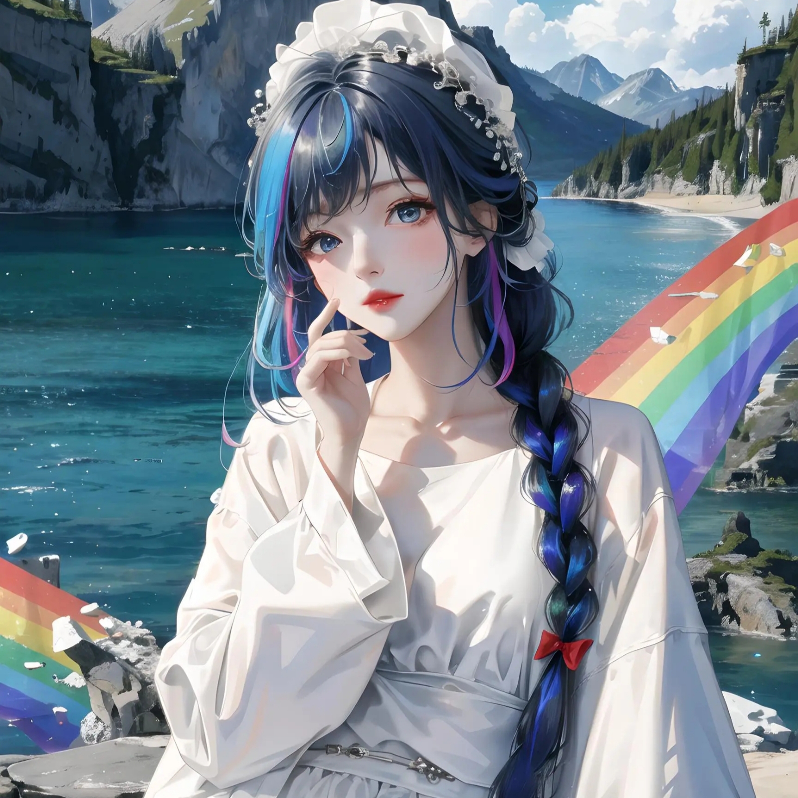 美女图片微信头像背影唯美_美女头像真人