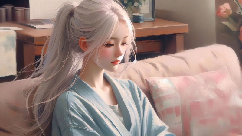 电脑壁纸_美女头像真人