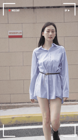 年青靓丽小姐姐山城街拍_美女头像真人很吸引人