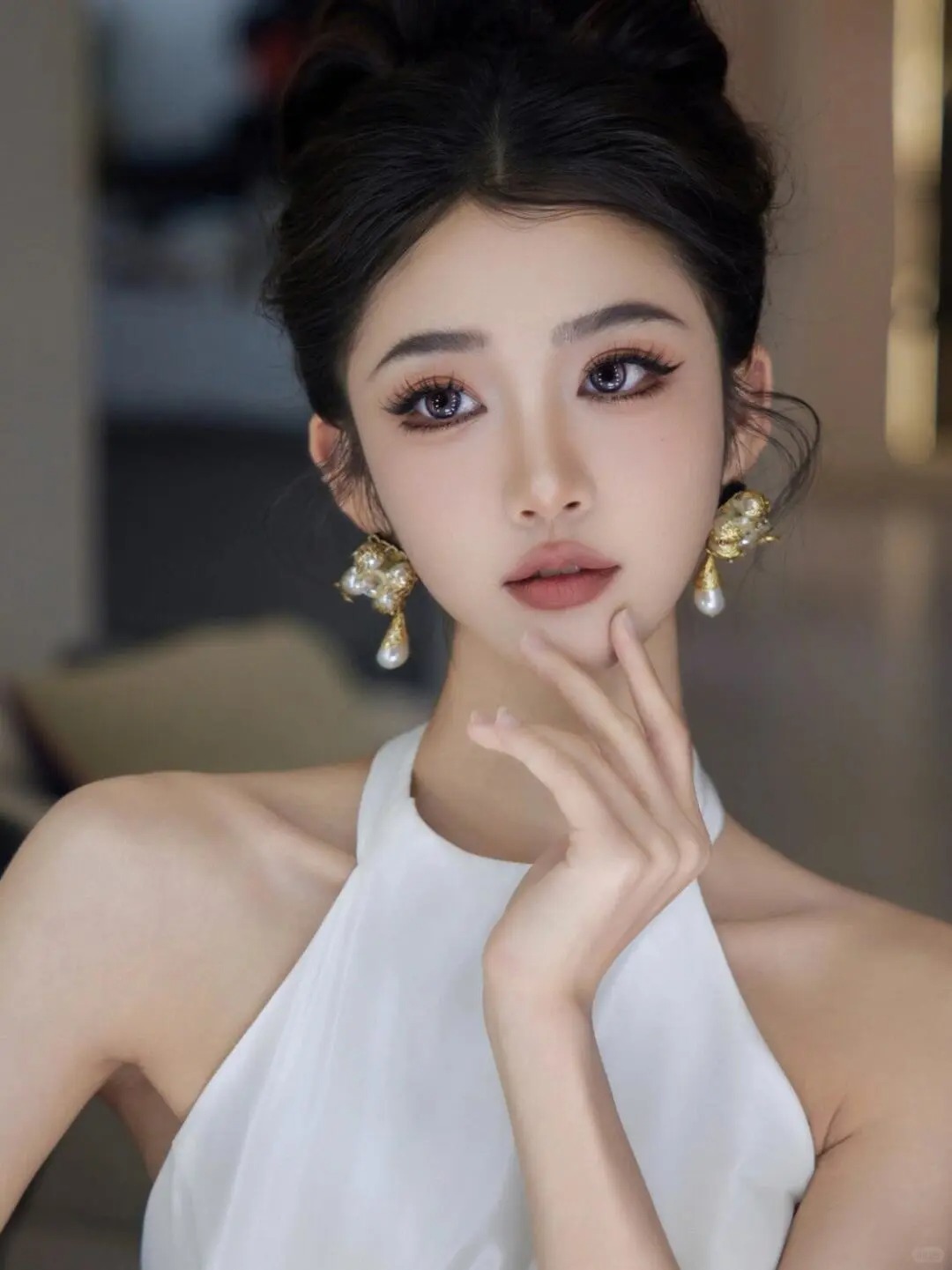 赵晴浪漫蝴蝶_美女时尚街拍