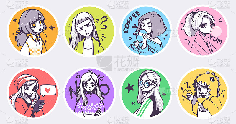 美容师个人形象宣传简约头像_美女图片微信头像