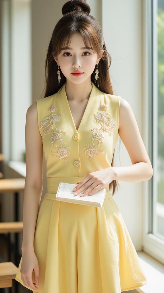 美女高雅造型_美女照片手机挡脸头像