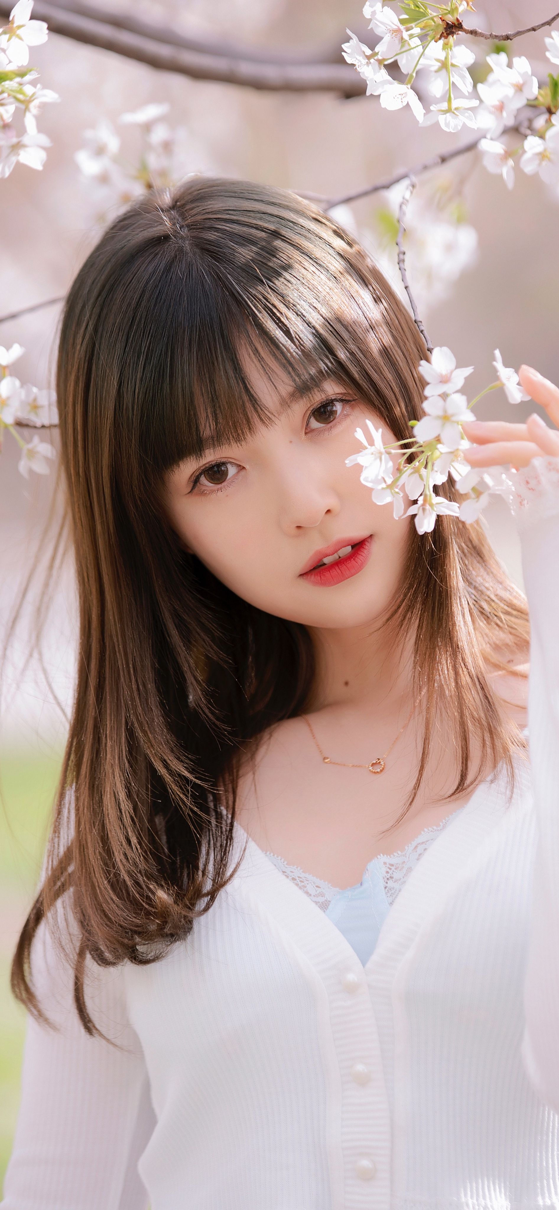 三八妇女节植物女性剪影背景_美女自拍
