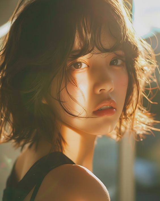 鱼鱼收集真人女头权威头像女生头像_美女自拍