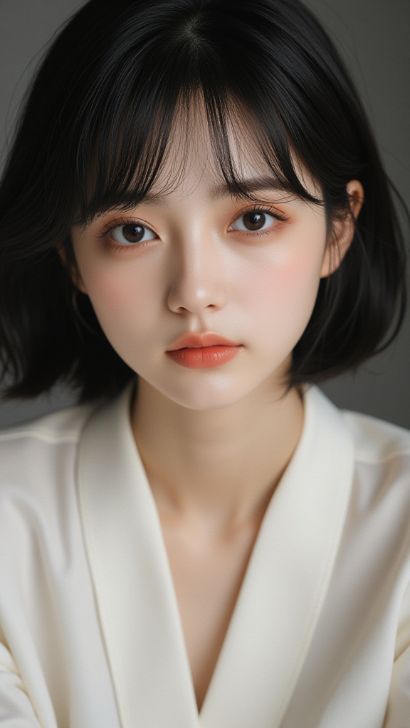 美女高雅造型_美女头像真人