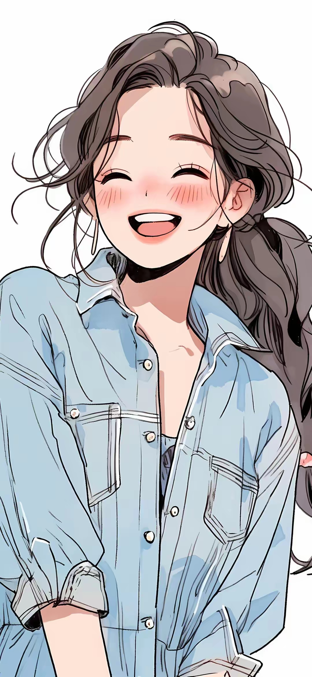 美女高雅造型_美女头像甜美卡通