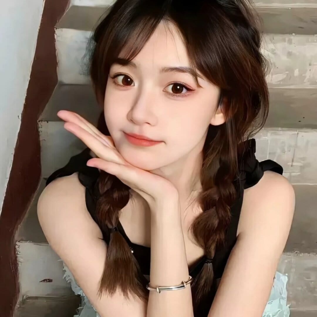 美女照片手机挡脸头像_美女头像甜美