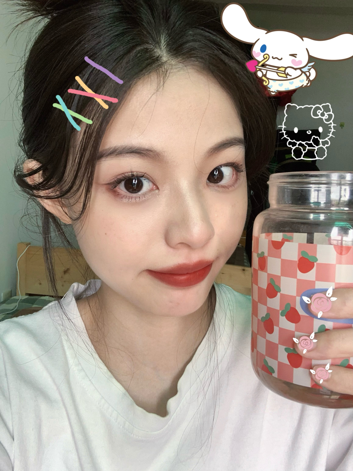 美女照片真人图片背面_美女自拍