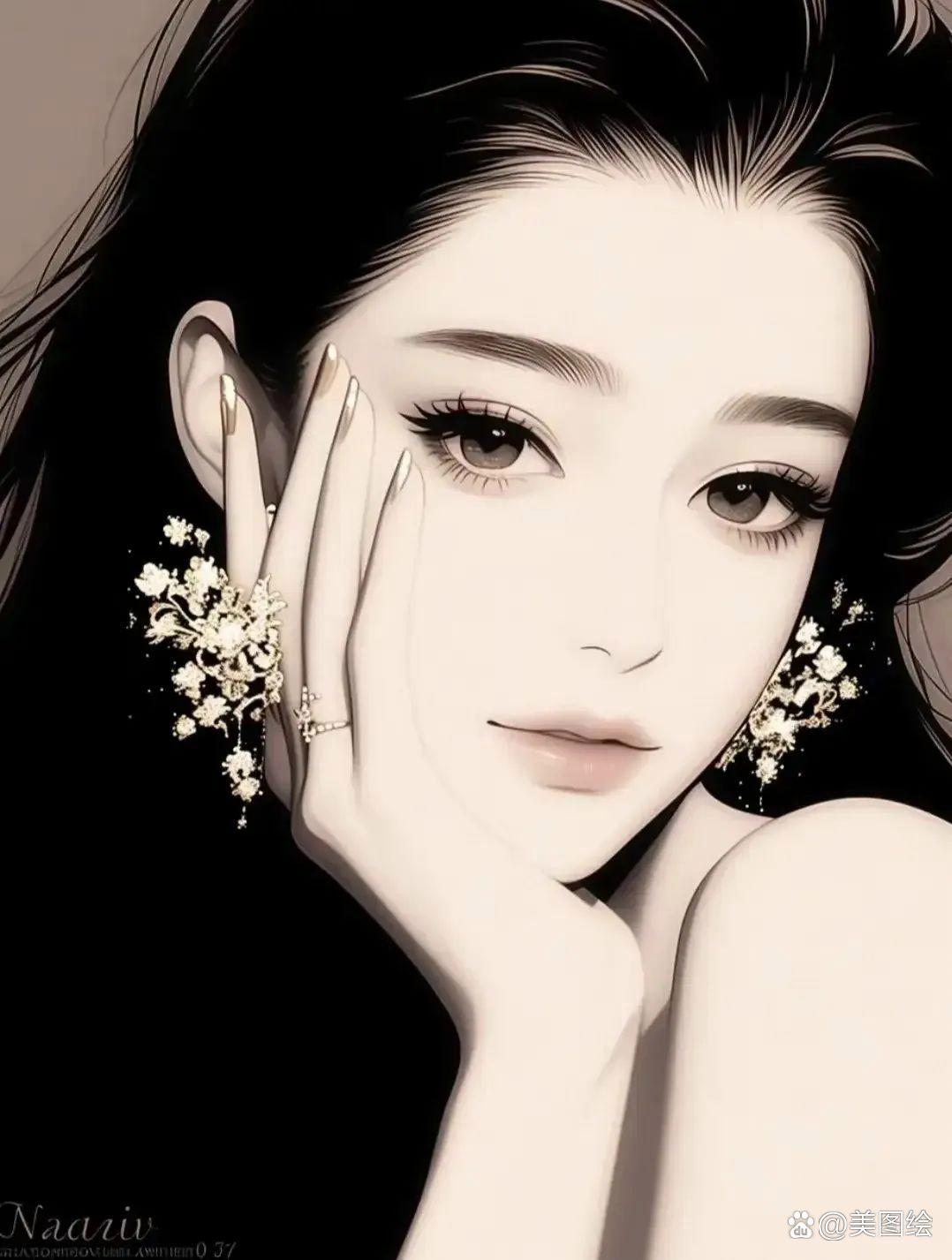 美女壁纸手机壁纸_美女头像真人职业
