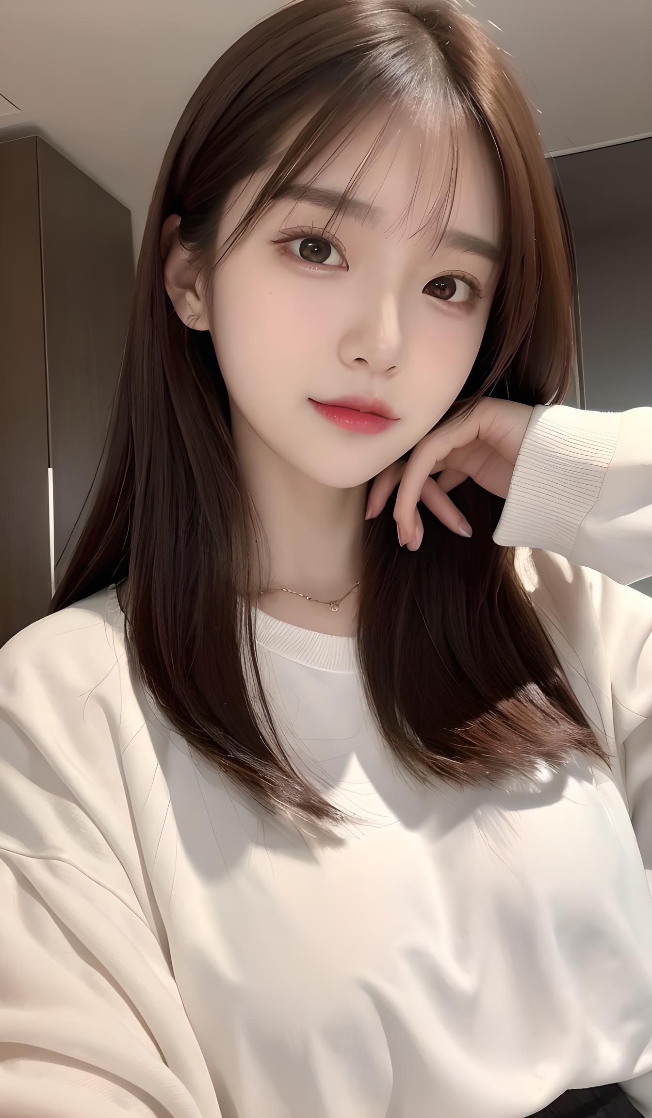 美女自拍_美女照片侧脸好看头像