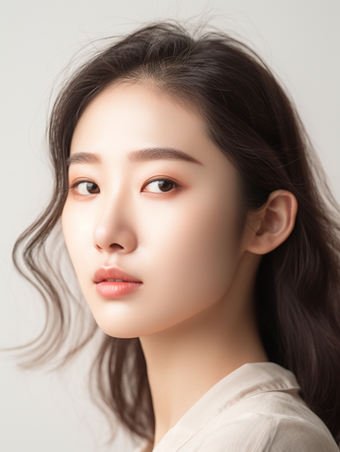 清新明媚的春日头像真人男头女头今日头条_美女图片微信头像侧面