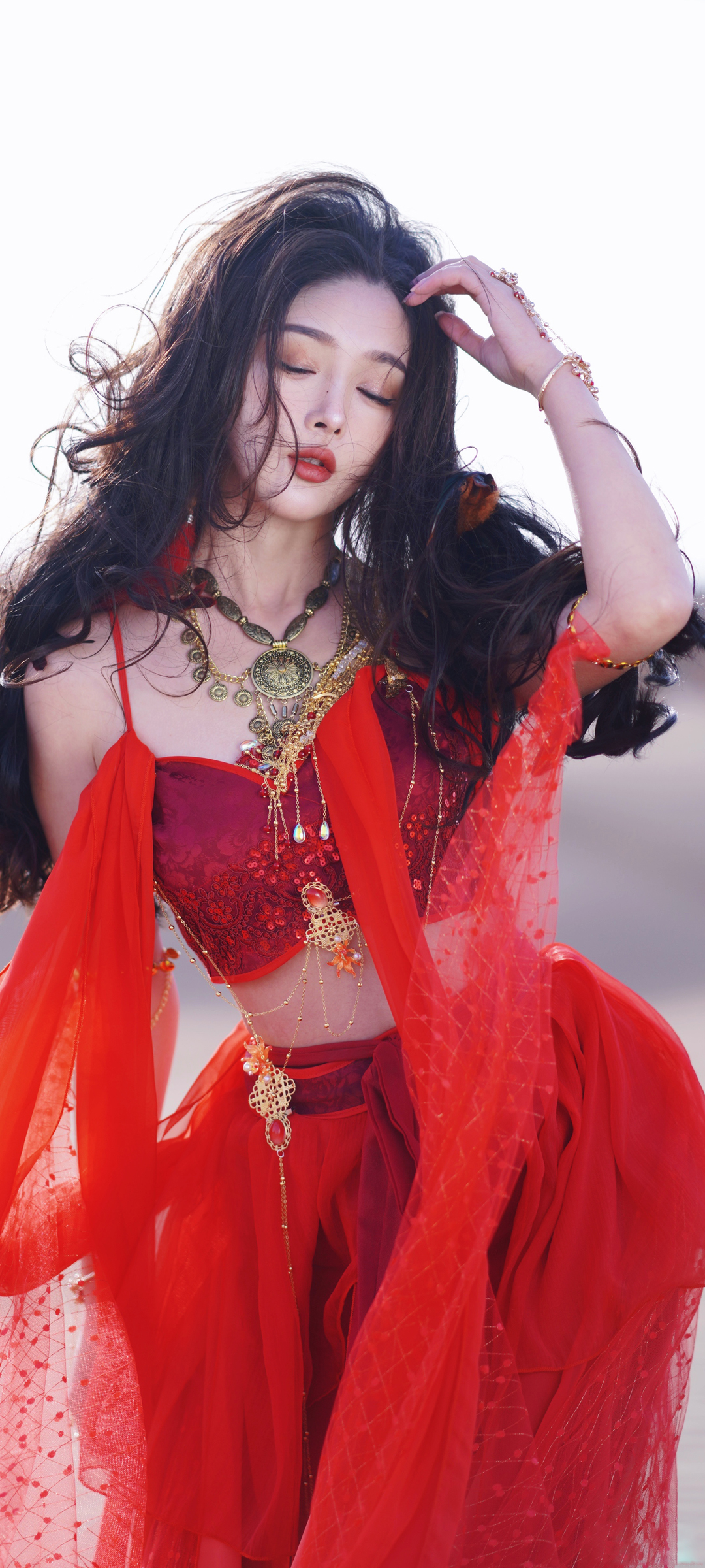美女蛇姐佘颖欣高清全屏手机壁纸美女壁纸壁纸下载彼岸桌面_美女照片app