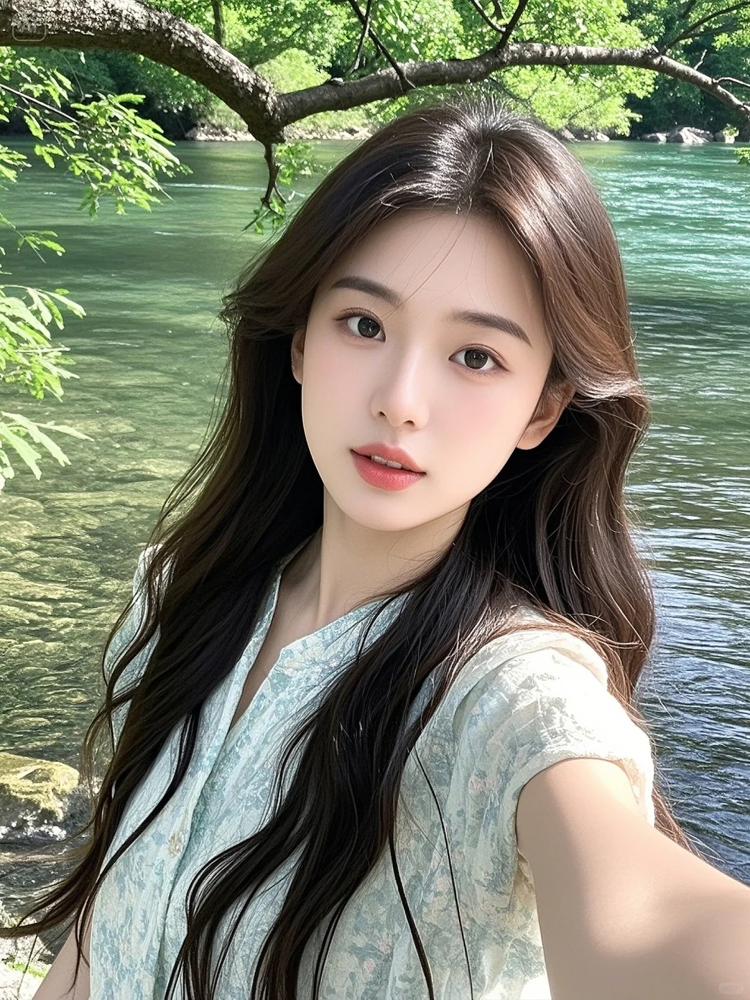 青春的气息扑面而来美少女小红书_美女头像真人侧脸