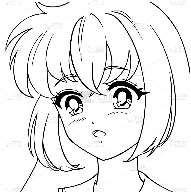 我和日子都会闪闪发光扁平风格人物插画小红书_美女照片背影侧面