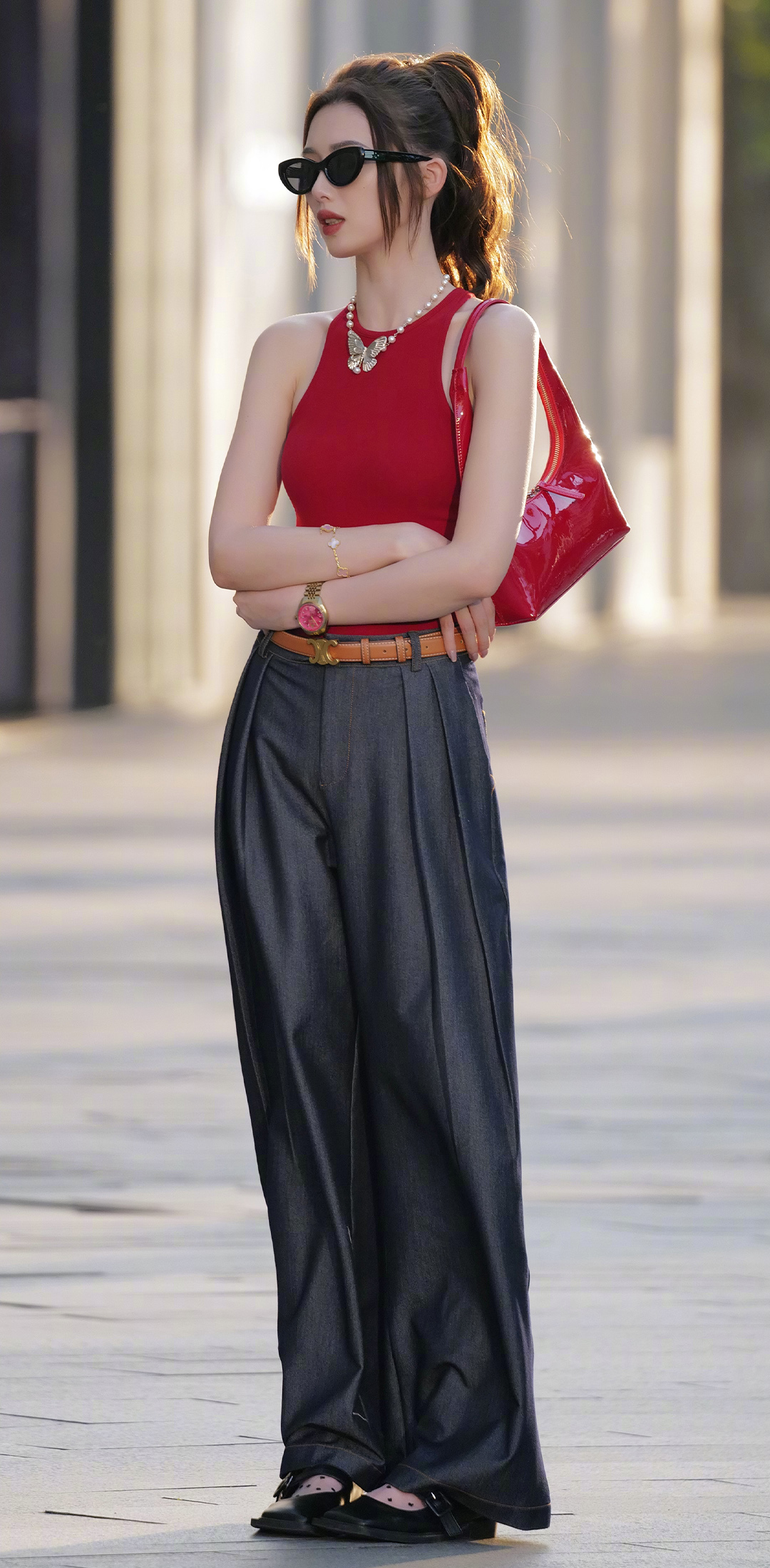 美女街拍_美女头像真人